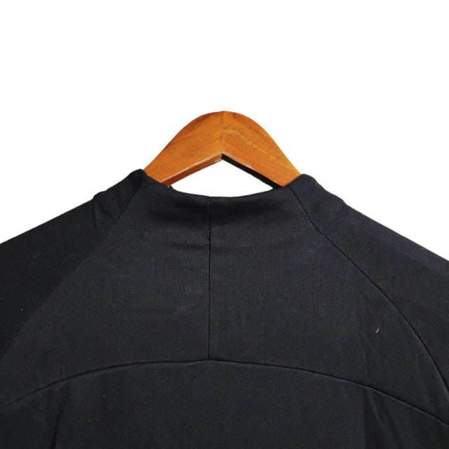Camisa Botafogo Manga Longa 23/24 - Torcedor Reebok Masculina - Preta com detalhes em branco