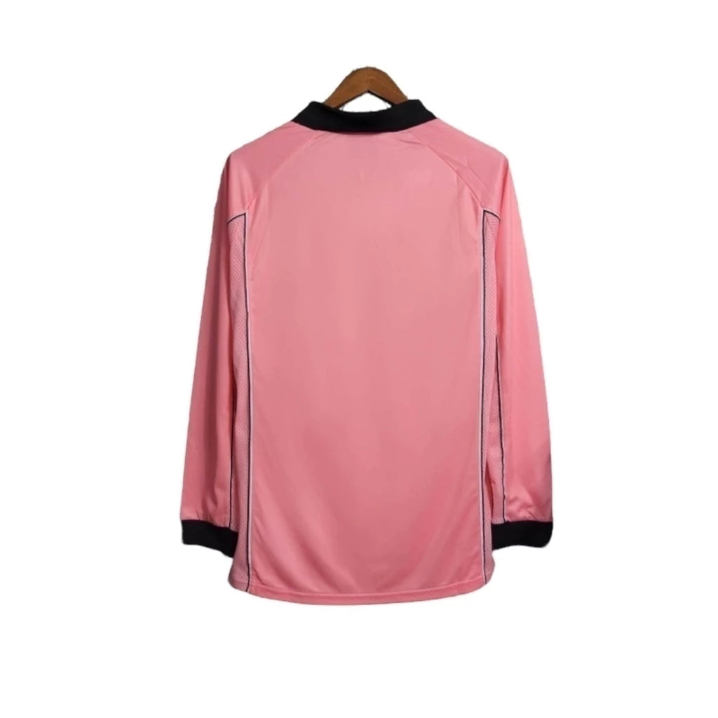 Camisa Retrô Juventus II 1997/1998 manga longa - Kappa Masculina - Rosa