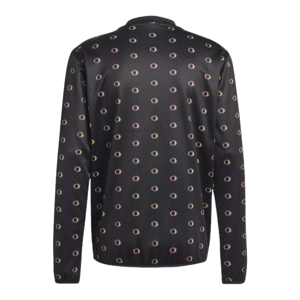 Camisa Juventus Pré-jogo 24/25 manga longa - Torcedor Adidas Masculina - Preta