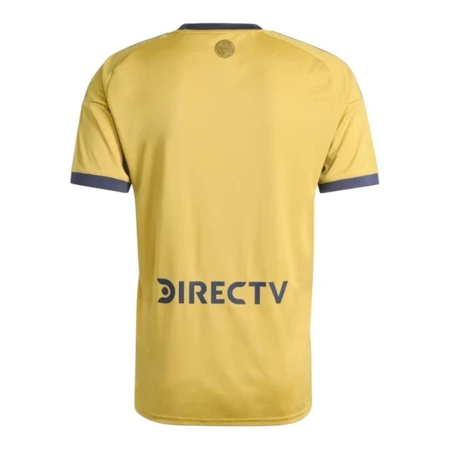 Camisa Boca Juniors II 25/26 - Torcedor Adidas Masculina - Amarela com detalhes em azul