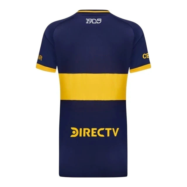 Camisa Boca Juniors I 25/26 - Torcedor Adidas Feminina - Azul com detalhes em amarelo