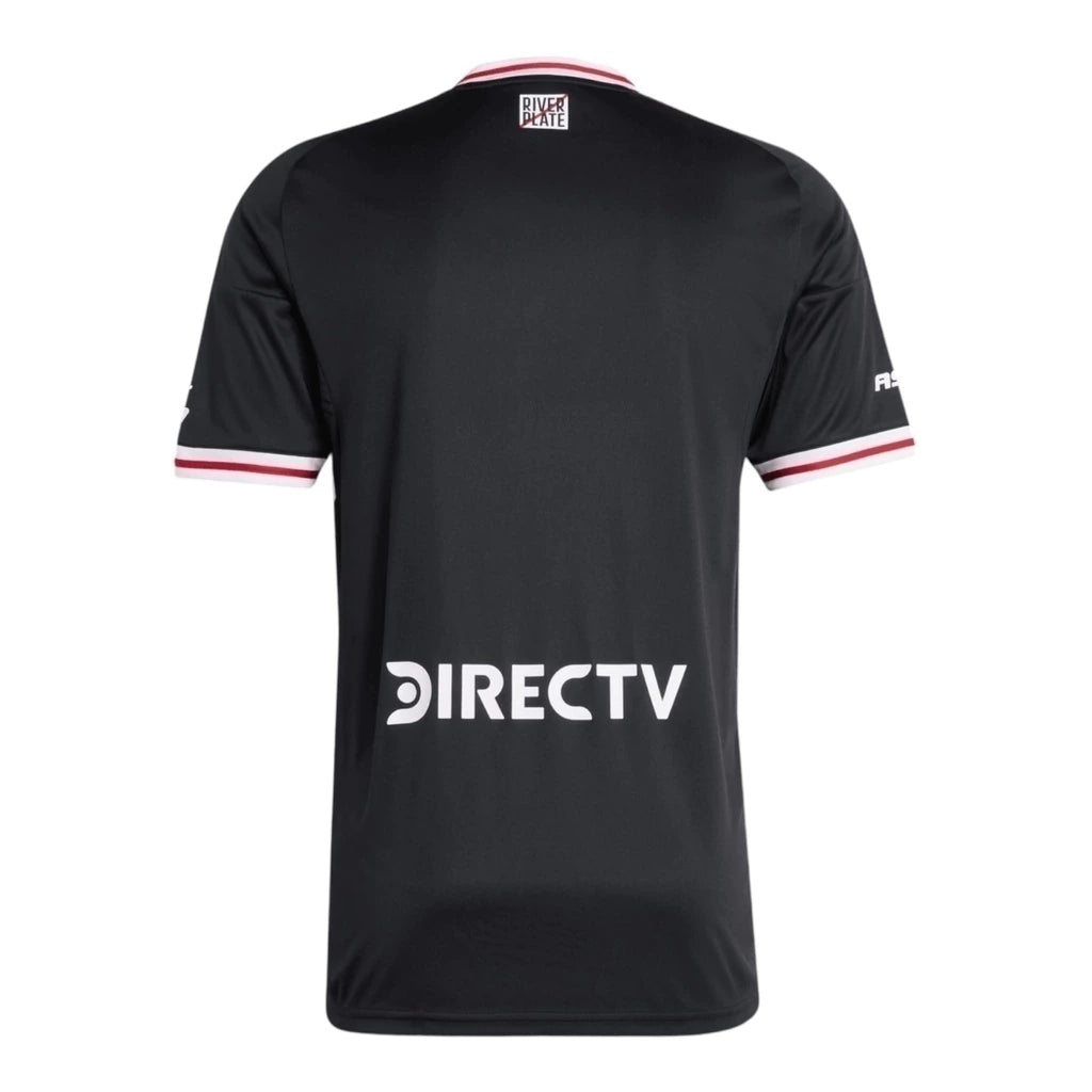 Camisa River Plate II 25/26 - Torcedor Adidas Masculina - Preta e vermelha