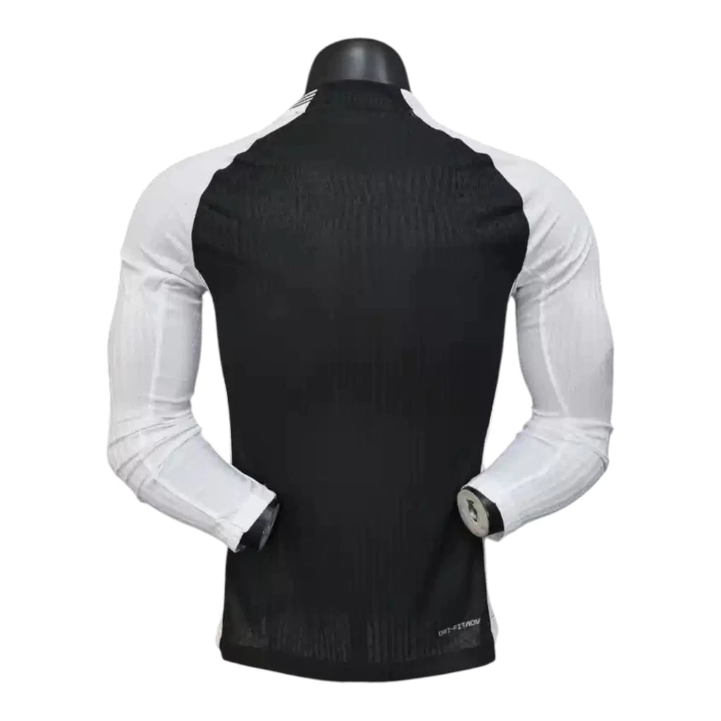 Camisa Corinthians II 25/26 manga longa - Jogador Nike Masculina - Preta e branca