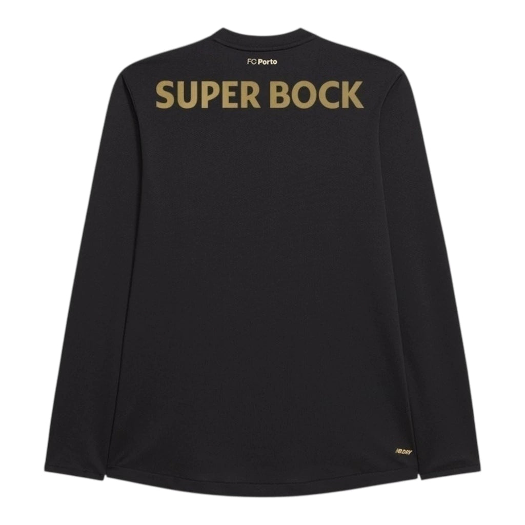 Camisa Porto Edição especial Mundial de Clubes I 25/26 manga longa - Torcedor New Balance Masculina - Preta