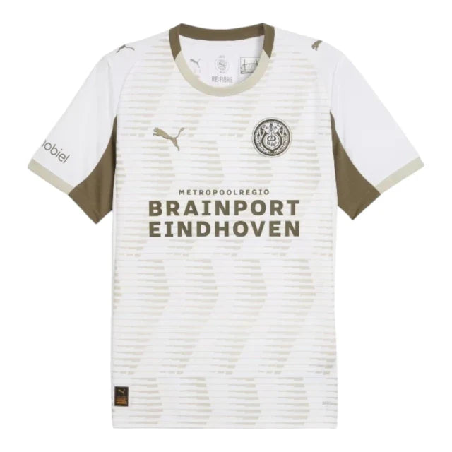 Camisa PSV Eindhoven III 25/26 - Torcedor Puma Masculina - Branca e cinza