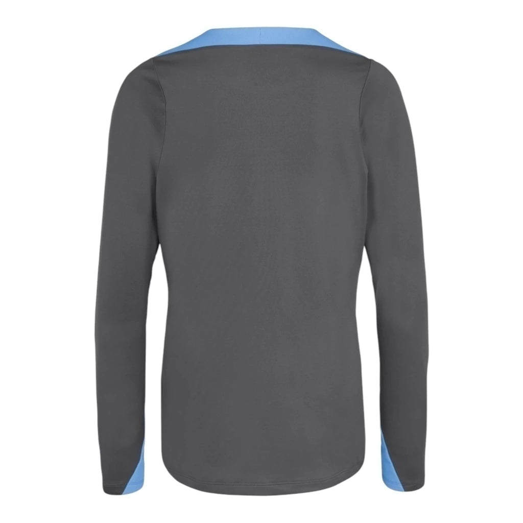 Camisa Tottenham Treino 24/25 manga longa - Torcedor Nike Masculina - Cinza com detalhes em azul