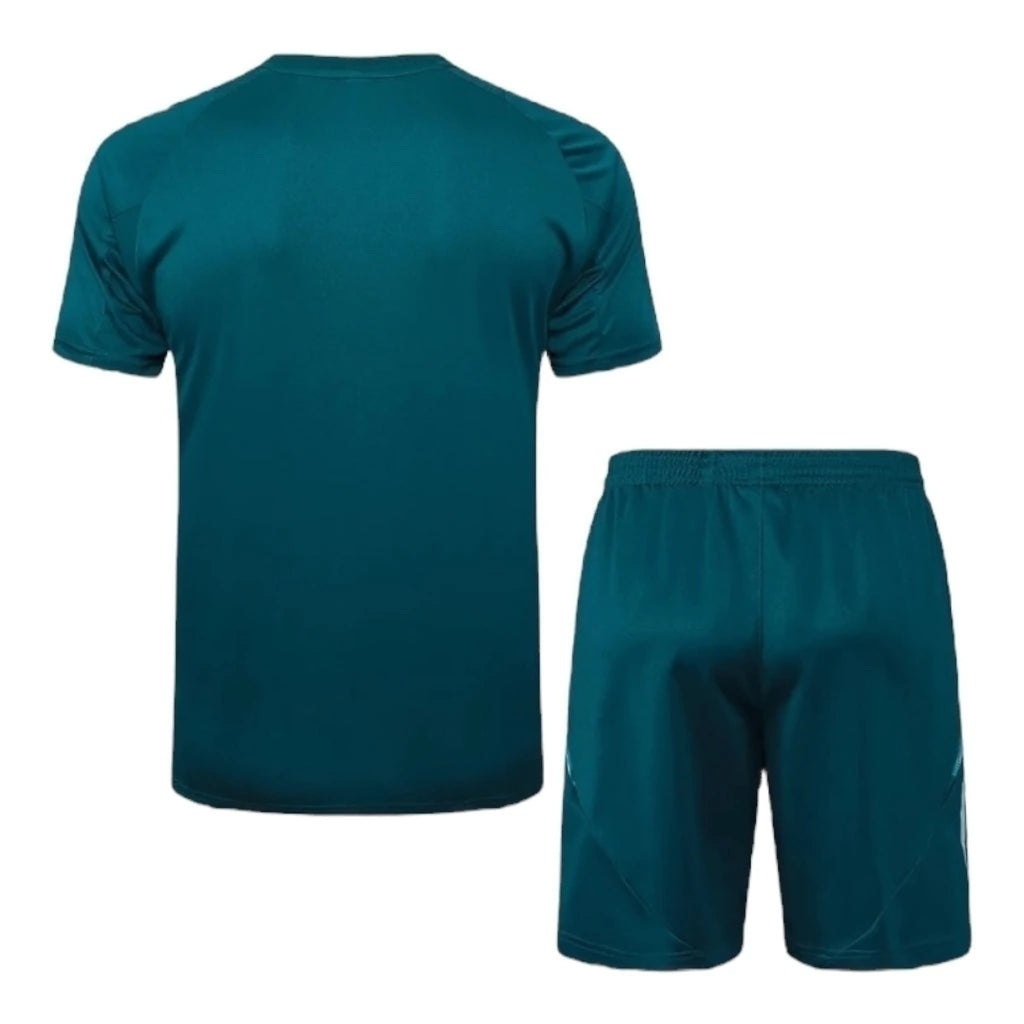 Kit Treino adulto - Camisa e Shorts - Cruzeiro Adidas 25/26 - Verde