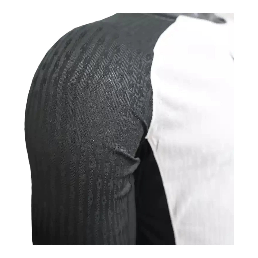 Camisa Corinthians I 25/26 manga longa - Jogador Nike Masculina - Branca e preta