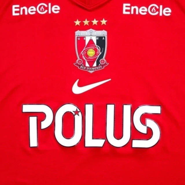 Camisa Urawa Reds Diamonds I 25/26 - Torcedor Nike Masculina - Vermelha e preta