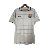 Camisa Retrô Barcelona Away 03/04 Torcedor Nike Masculina - Cinza - (Pronta entrega)