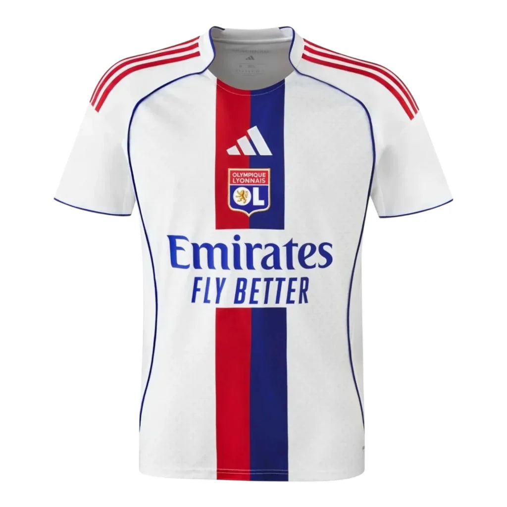 Camisa Lyon I 25/26 - Torcedor Masculina - Branca