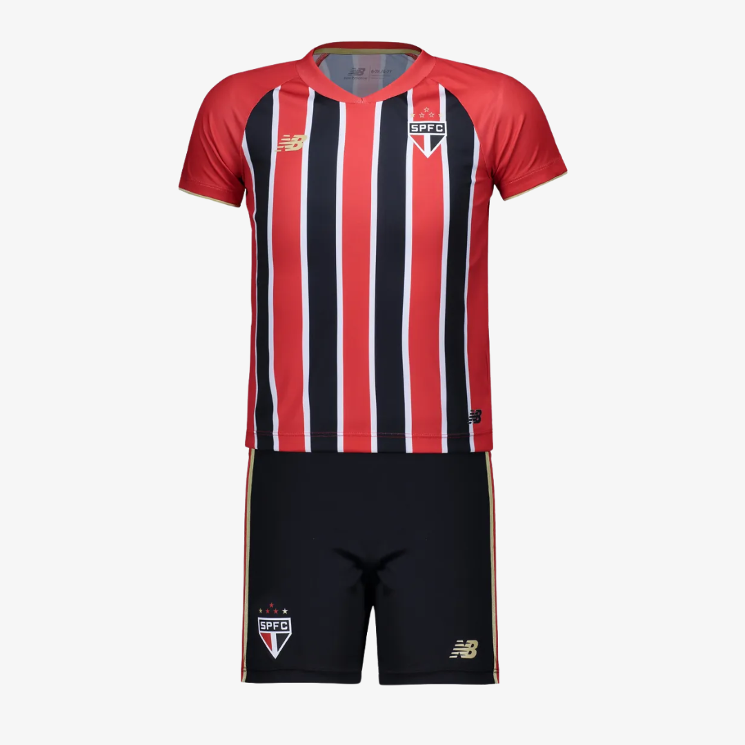 Conjunto Infantil New Balance São Paulo 2025/26 II