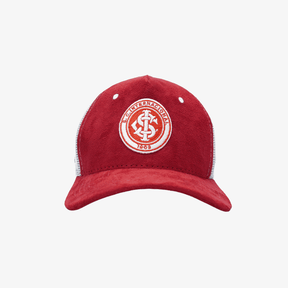 Boné Trucker Internacional Tela - Vermelho