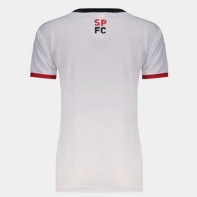 Camiseta Casual SPFC Branca - Feminina