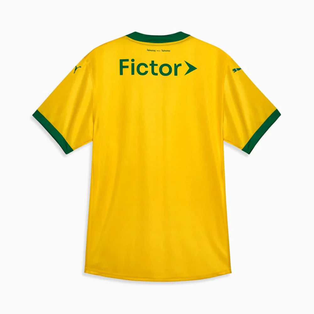 Camisa Palmeiras III 25/26 - Jogador Masculina - Branca e Verde