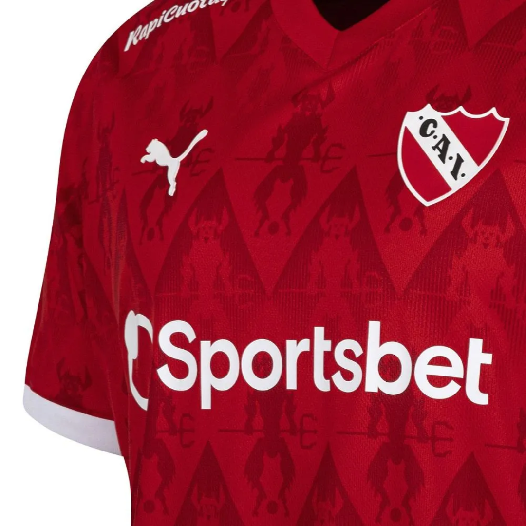 Camisa I Independiente 2025 Puma Versão Torcedor