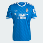 Camisa Real Madrid III 25/26 Torcedor Azul Masculina
