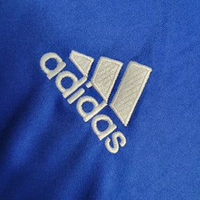 Camisa Retrô Palmeiras III 2019 manga longa - Masculina Adidas - Azul com detalhes em branco
