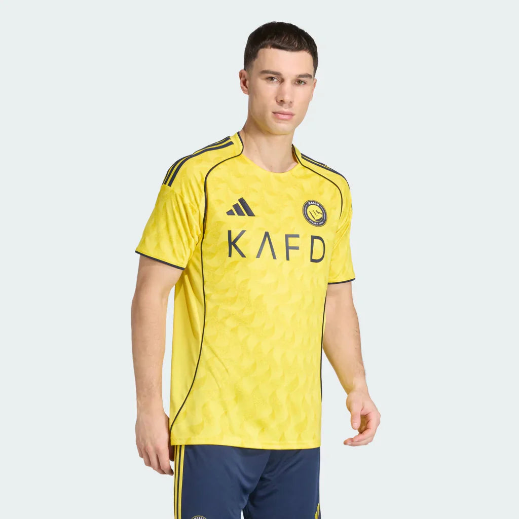 Camisa Al-Nassr I 25/26 Torcedor Masculina - Amarela