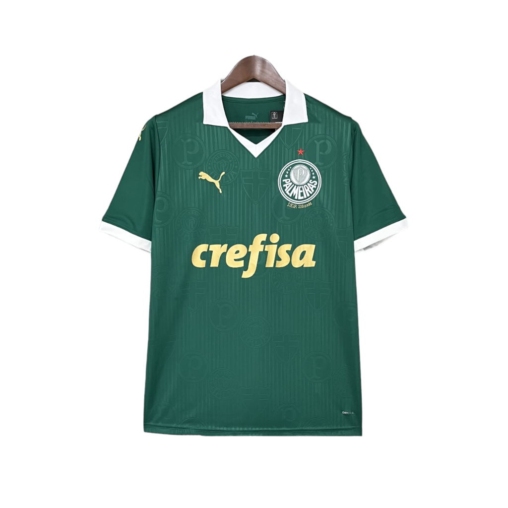 Camisa Palmeiras I 24/25 - Torcedor Puma Masculina - Verde - (Pronta entrega)