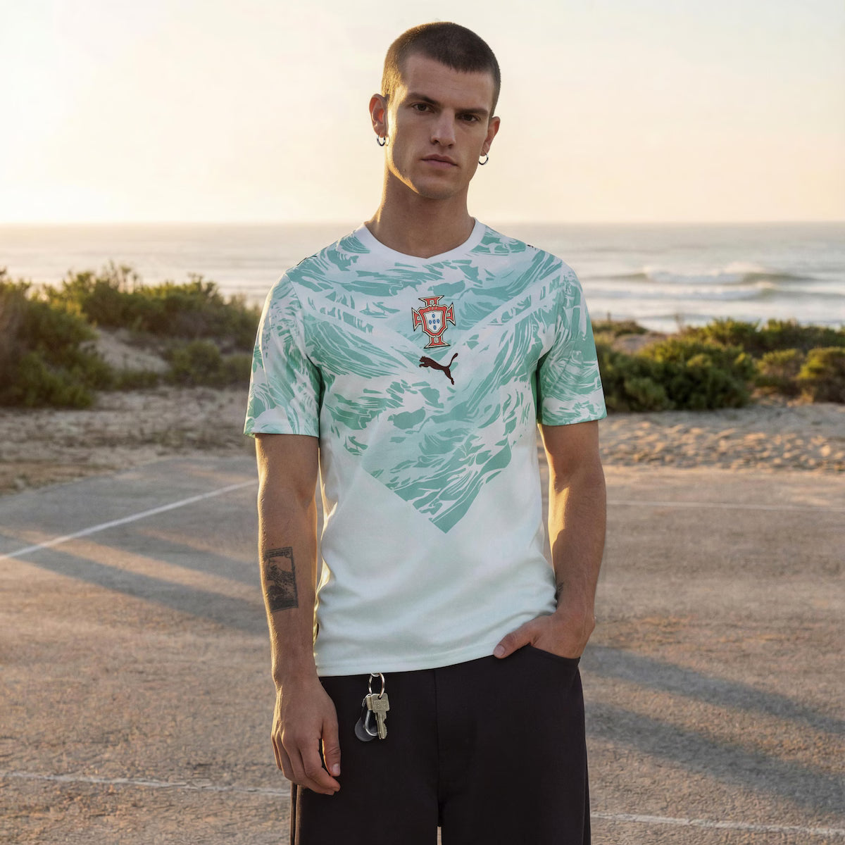 Camisa Portugal II 26/27 Puma Torcedor Masculina