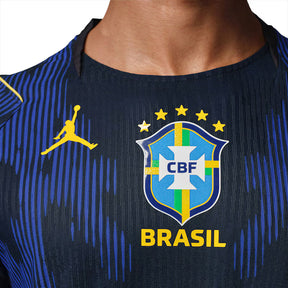 [PRONTA ENTREGA] Camisa Brasil 26/27 Jordan - Jogador Masculina - Azul e Preta