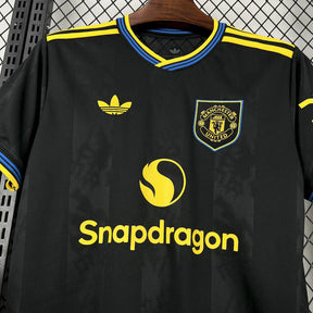 Camisa Manchester United III 25/26 - Torcedor Adidas Masculina - Preta