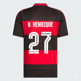 Camisa Adidas Flamengo 2026/27 I B. HENRIQUE N° 27
