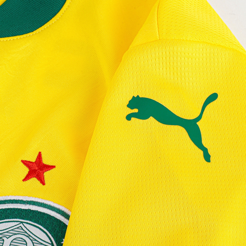 Camisa Palmeiras III 25/26 - Torcedor Masculina - Verde e Amarela