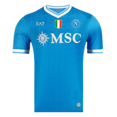 Camisa Napoli Home 25/26 EA7 Torcedor Masculina
