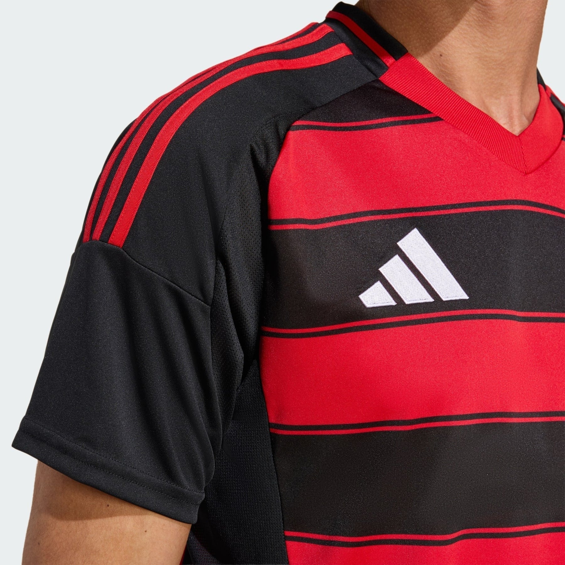 Camisa Adidas Flamengo 2025/26 I LÉO PEREIRA N° 4
