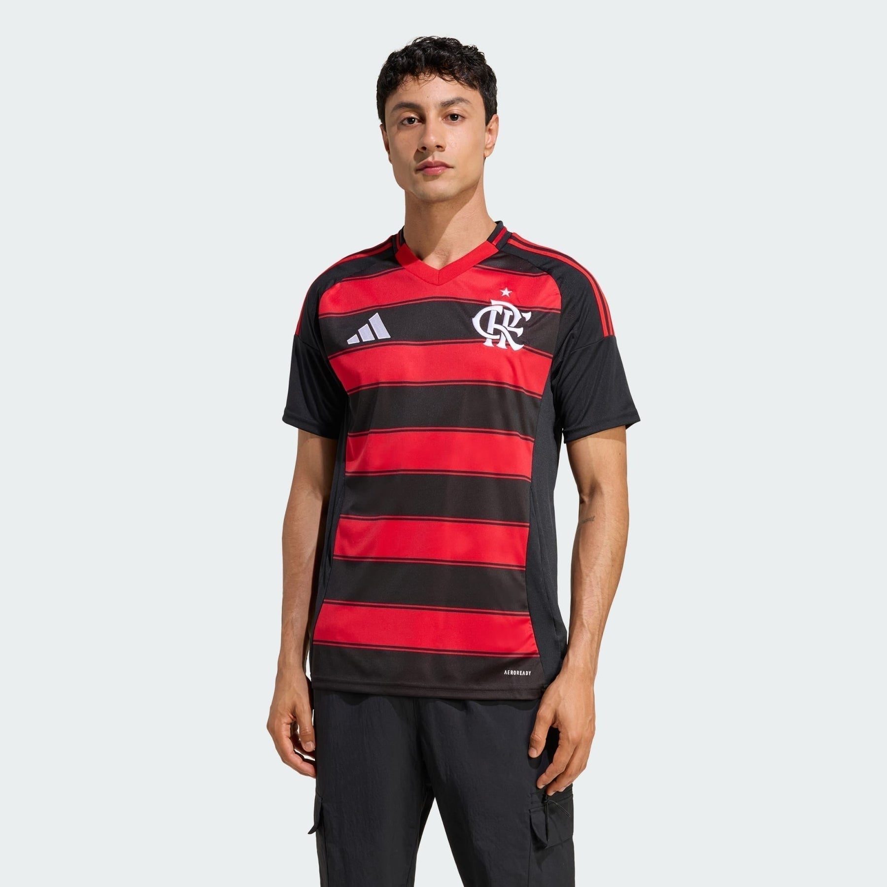 Camisa Adidas Flamengo 2025/26 I S. LINO N° 16