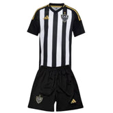 Conjunto Infantil Atlético Mineiro I 25/26 - Preto e Branco