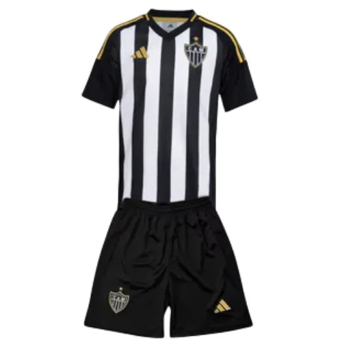 Conjunto Infantil Atlético Mineiro I 25/26 - Preto e Branco
