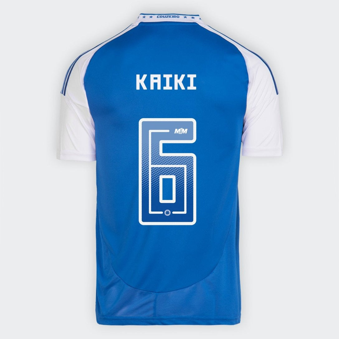 Camisa Adidas Cruzeiro 2025/26 I KAIKI N° 6