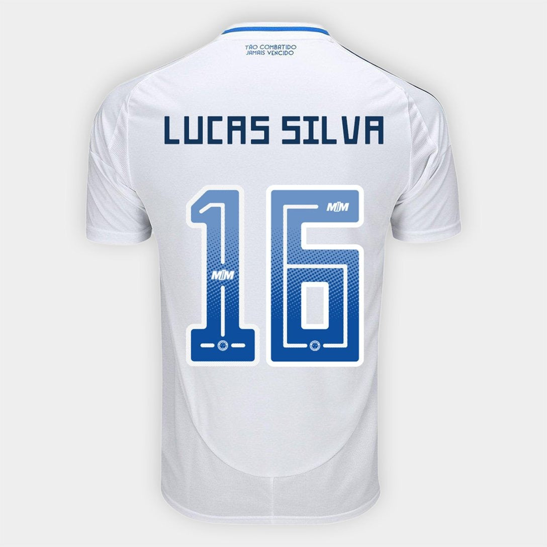 Camisa Adidas Cruzeiro 2025/26 II LUCAS SILVA N° 16