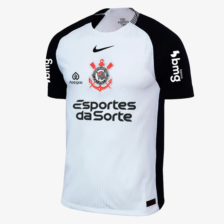 Camisa Nike Corinthians 2025/26 I Jogador Com Patrocínios
