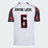 Camisa Adidas Flamengo 2025/26 II AYRTON LUCAS N° 6