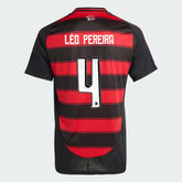 Camisa Adidas Flamengo 2025/26 I LÉO PEREIRA N° 4