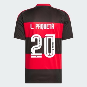 Camisa Adidas Flamengo 2026/27 I L. PAQUETÁ N° 20