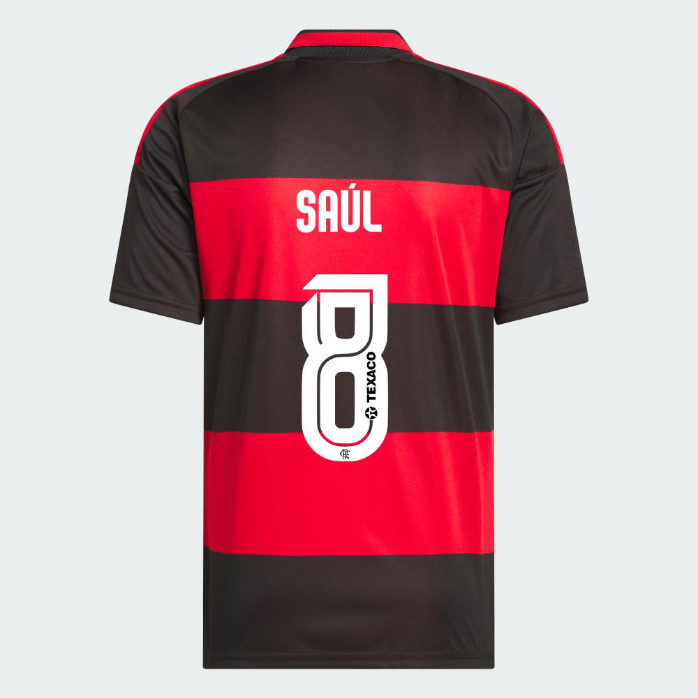 Camisa Adidas Flamengo 2026/27 I SAÚL N° 8