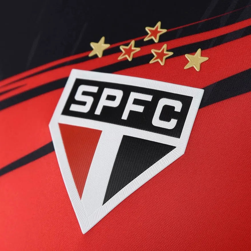 Camisa São Paulo Goleiro 25/26 - Torcedor Masculina - Preta