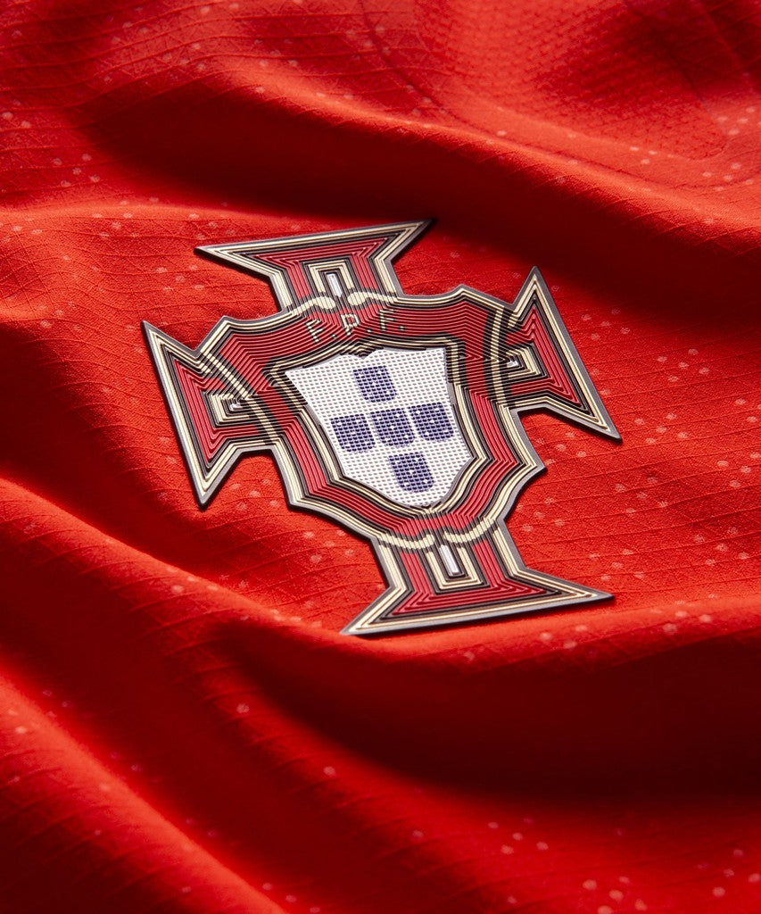 Camisa Portugal I 25/26 - Torcedor Puma Masculina - Vermelha