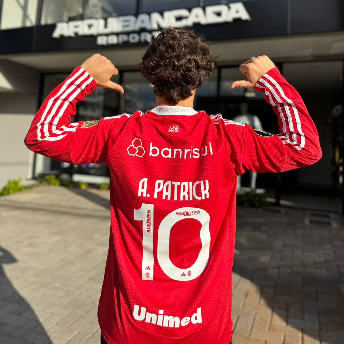 Camisa adidas Internacional Manga Longa 2025/26 I