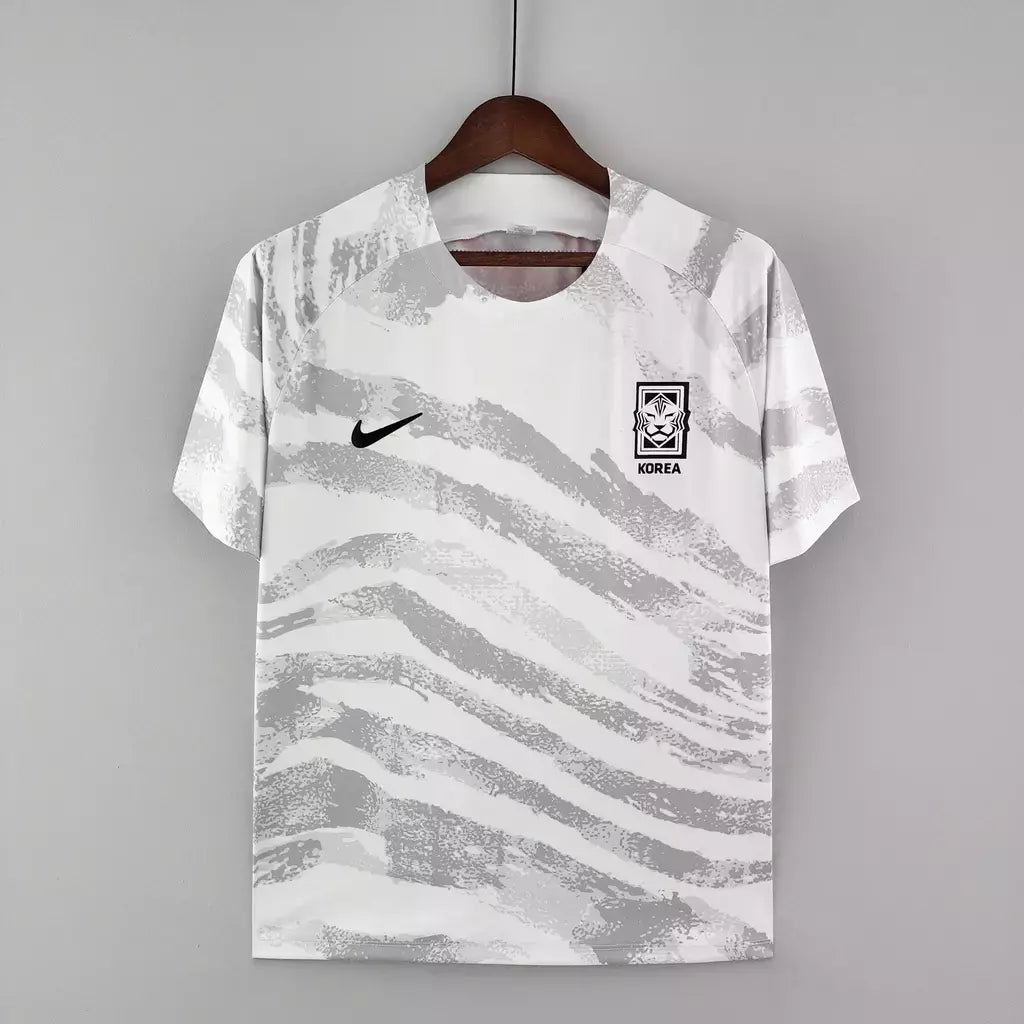 Camisa de Treino Seleção da Coréia do Sul 2022 - Masculina - Modelo Torcedor - Cinza - (Pronta entrega)