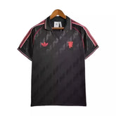 Camisa Manchester United Lifestyler 24/25 - Torcedor Masculina - Preta - (Pronta entrega)