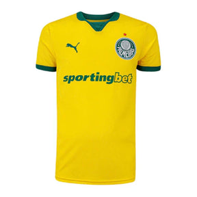 Camisa Palmeiras III 25/26 - Torcedor Masculina - Verde e Amarela