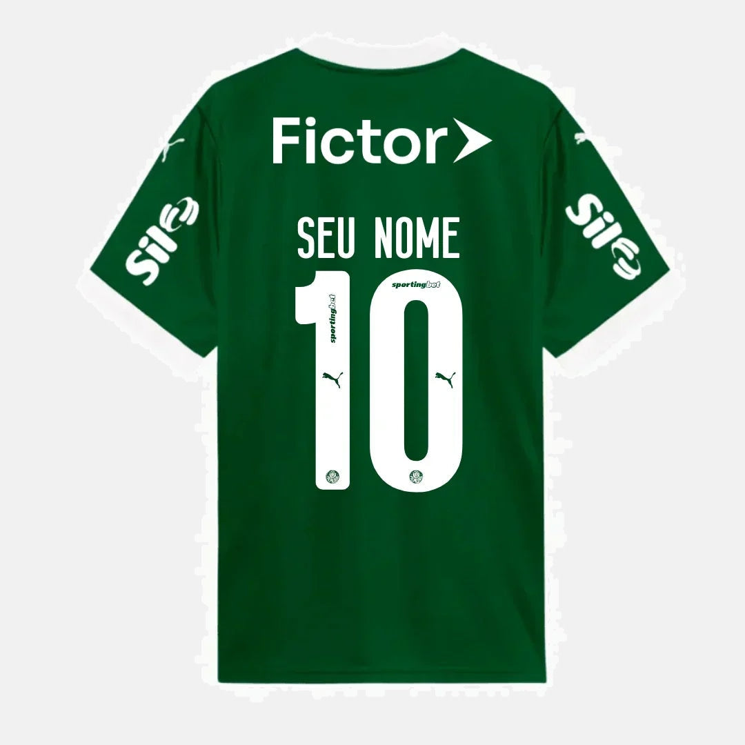 Camisa Puma Palmeiras 2025/26 I Com Patrocínios