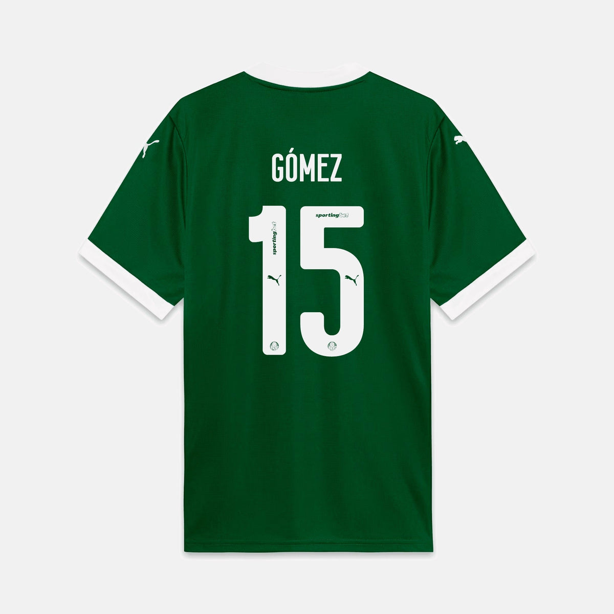 Camisa Puma Palmeiras 2025/26 I - Gómes N° 15