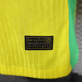 Camisa da Seleção do Brasil I 2025/26 Masculina Amarela  Jogador